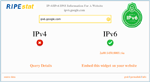 IPv6 Launch Widget