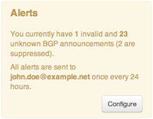 Alerts