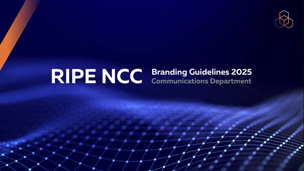 RIPE NCC Brand Guidelines