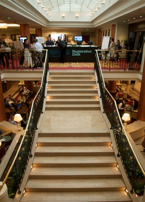 The stairs to RIPE 60
